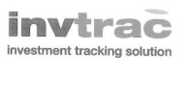 INVTRAC INVESTMENT TRACKING SOLUTION