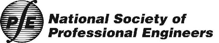 PE NATIONAL SOCIETY OF PROFESSIONAL ENGINEERS