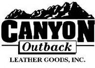 CANYON OUTBACK LEATHER, GOODS.