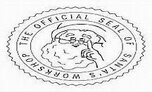 THE OFFICIAL SEAL OF SANTA'S WORKSHOP