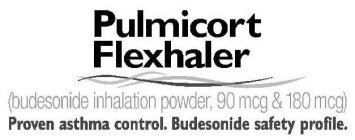 PULMICORT FLEXHALER (BUDESONIDE INHALATION POWDER, 90 MCG & 180 MCG) PROVEN ASTHMA CONTROL. BUDESONIDE SAFETY PROFILE.