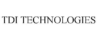 TDI TECHNOLOGIES