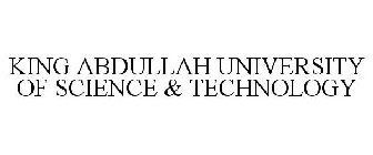 KING ABDULLAH UNIVERSITY OF SCIENCE & TECHNOLOGY