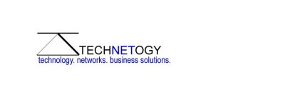 TECHNETOGY TECHNOLOGY. NETWORKS. BUSINESS SOLUTIONS.