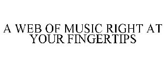 A WEB OF MUSIC RIGHT AT YOUR FINGERTIPS