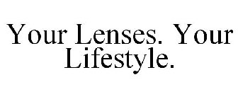 YOUR LENSES. YOUR LIFESTYLE.