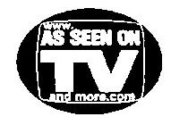 WWW. AS SEEN ON TV AND MORE.COM