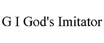 G I GOD'S IMITATOR