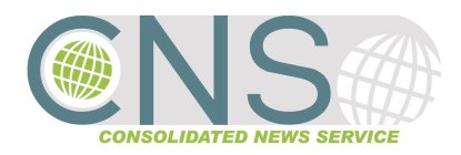 CNS CONSOLIDATED NEWS SERVICE