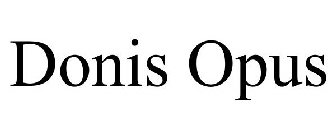 DONIS OPUS