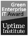 GREEN ENTERPRISE IT AWARD UPTIME INSTITUTE