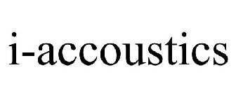 I-ACCOUSTICS