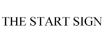 THE START SIGN