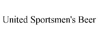 UNITED SPORTSMEN'S BEER