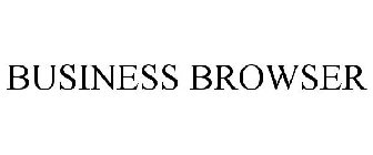 BUSINESS BROWSER