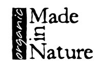 ORGANIC MADE IN NATURE