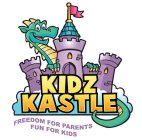 KIDZ KASTLE FREEDOM FOR PARENTS FUN FOR KIDS