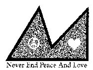 NEVER END PEACE AND LOVE