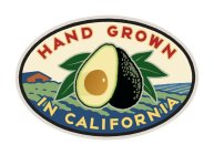 HAND GROWN IN CALIFORNIA
