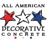 ALL AMERICAN DECORATIVE CONCRETE