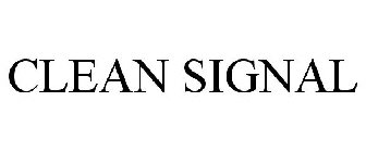 CLEAN SIGNAL