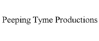 PEEPING TYME PRODUCTIONS