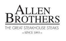 ALLEN BROTHERS THE GREAT STEAKHOUSE STEAKS SINCE 1893