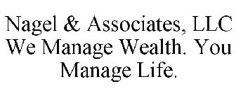 NAGEL & ASSOCIATES, LLC WE MANAGE WEALTH. YOU MANAGE LIFE.
