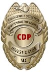 COUNTERFIET DETECTION, SEMICONDUCTOR LOGISTICS CDP INVESTIGATOR SLC