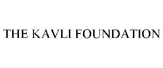 THE KAVLI FOUNDATION