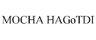 MOCHA HAGOTDI