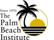 THE PALM BEACH INSTITUTE SINCE 1970
