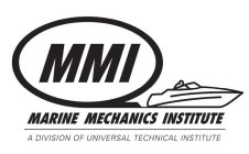 MMI MARINE MECHANICS INSTITUTE A DIVISION OF UNIVERSAL TECHNICAL INSTITUTE