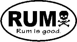 RUM RUM IS GOOD.