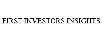 FIRST INVESTORS INSIGHTS