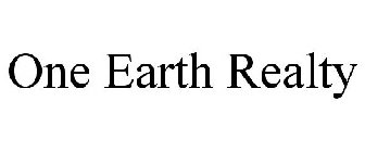 ONE EARTH REALTY