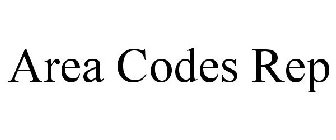 AREA CODES REP