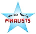 AMERICA'S FAVORITE FINALISTS