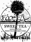 FIREFLY SWEET TEA HAND CRAFTED SWEET TEA FLAVORED VODKA