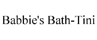 BABBIE'S BATH-TINI