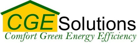 CGE SOLUTIONS COMFORT GREEN ENERGY EFFICIENCY