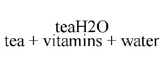 TEAH2O TEA + VITAMINS + WATER