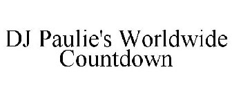 DJ PAULIE'S WORLDWIDE COUNTDOWN