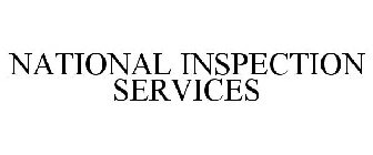NATIONAL INSPECTION SERVICES