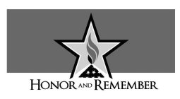 HONOR AND REMEMBER