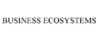BUSINESS ECOSYSTEMS