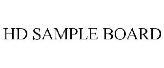 HD SAMPLE BOARD