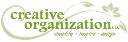 CREATIVE ORGANIZATION LLC SIMPLIFY · INSPIRE · DESIGN
