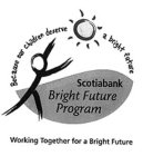 SCOTIABANK BRIGHT FUTURE PROGRAM WORKING TOGETHER FOR A BRIGHT FUTURE BECAUSE OUR CHILDREN DESERVE A BRIGHT FUTURE
