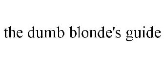 THE DUMB BLONDE'S GUIDE